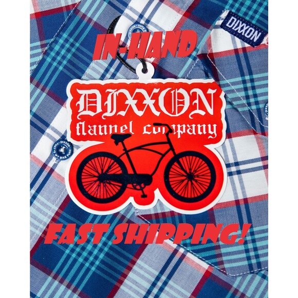Dixxon Flannel Debo Sz L Bamboo Friday Movie Tribute Lightweight SS New In-Hand! - Picture 1 of 6
